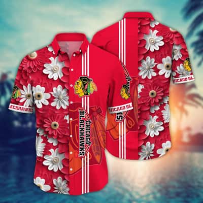 NHL Chicago Blackhawks Hawaiian Shirt Summer Beach Gift