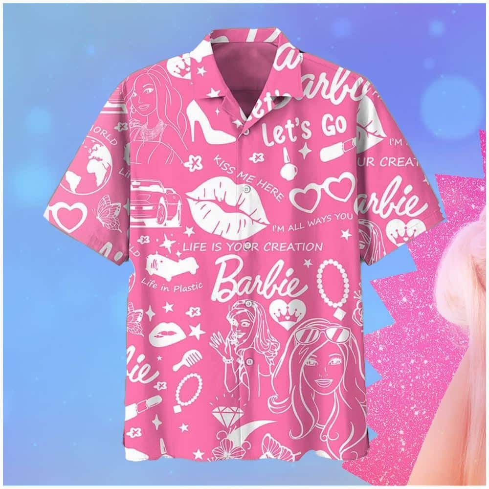 Barbie Hawaiian Shirt Come On Barbie Lets Go Party Movie Barbie Hawaiian Shirt Come On Barbie Lets Go Party Movie
