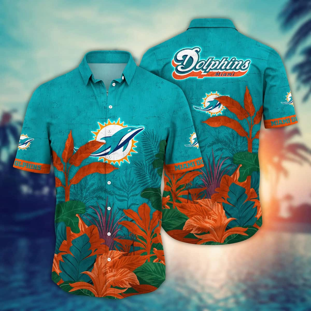 Tropical Aloha NFL Miami Dolphins Hawaiian Shirt Trendy Summer Gift