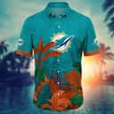 Tropical Aloha NFL Miami Dolphins Hawaiian Shirt Trendy Summer Gift Tropical Aloha NFL Miami Dolphins Hawaiian Shirt Trendy Summer Gift