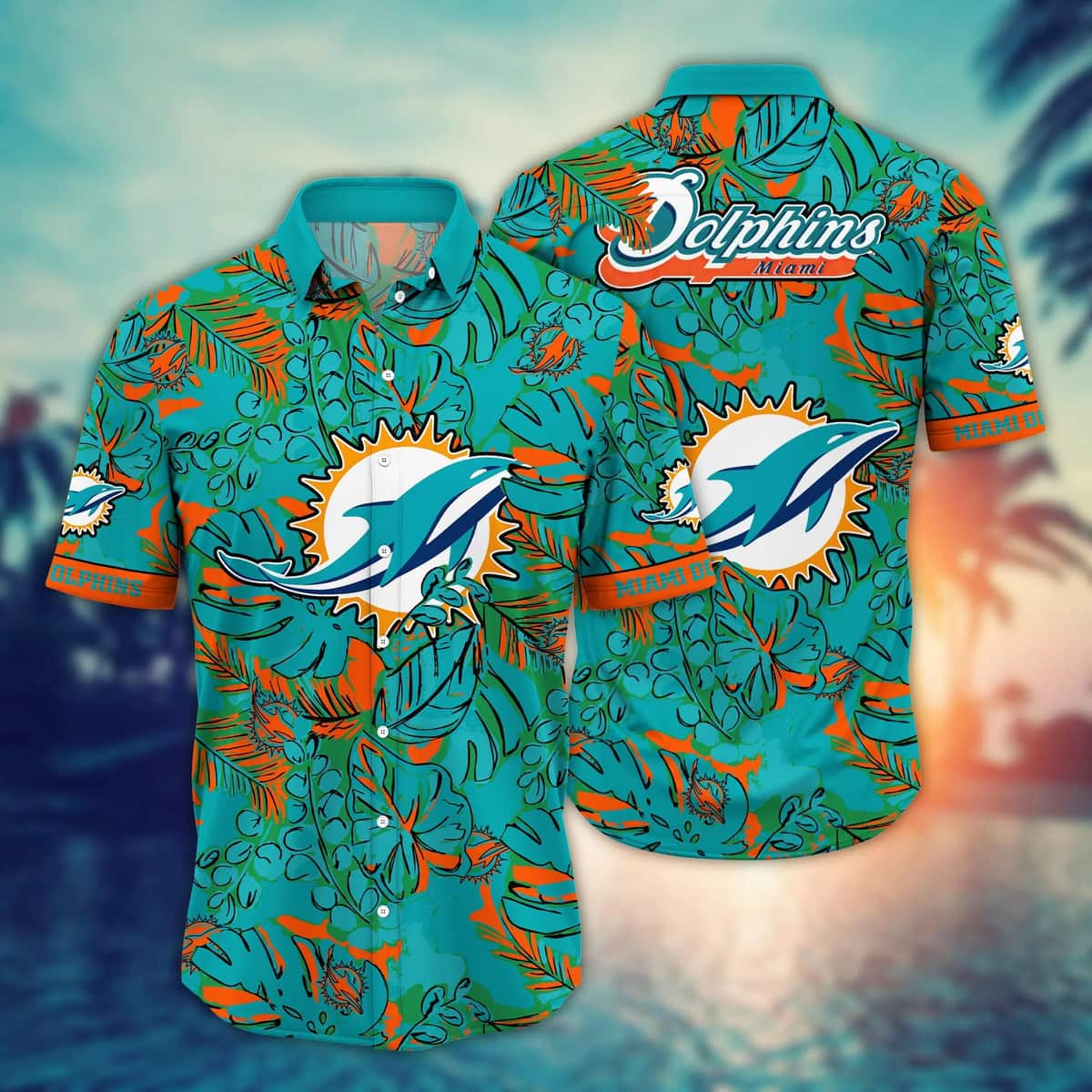 Aloha NFL Miami Dolphins Hawaiian Shirt Summer Gift For Friends