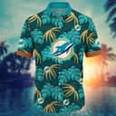 Summer Aloha NFL Miami Dolphins Hawaiian Shirt Beach Gift For Friend