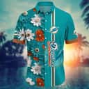 Floral Aloha NFL Miami Dolphins Hawaiian Shirt Beach Vacation Gift Floral Aloha NFL Miami Dolphins Hawaiian Shirt Beach Vacation Gift