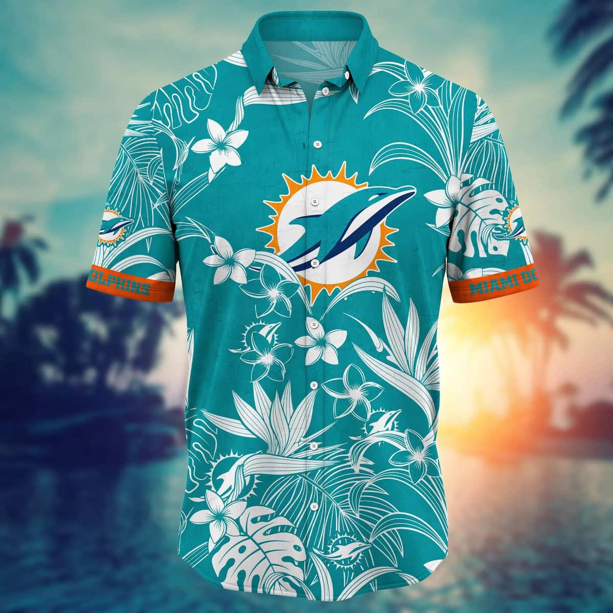 Aloha NFL Miami Dolphins Hawaiian Shirt Summer Gift For Friend Aloha NFL Miami Dolphins Hawaiian Shirt Summer Gift For Friend