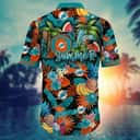 Summer Aloha NFL Miami Dolphins Hawaiian Shirt Tropical Fruit Pattern