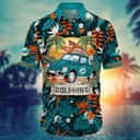 Summer Aloha NFL Miami Dolphins Hawaiian Shirt Beach Gift For Dad Summer Aloha NFL Miami Dolphins Hawaiian Shirt Beach Gift For Dad
