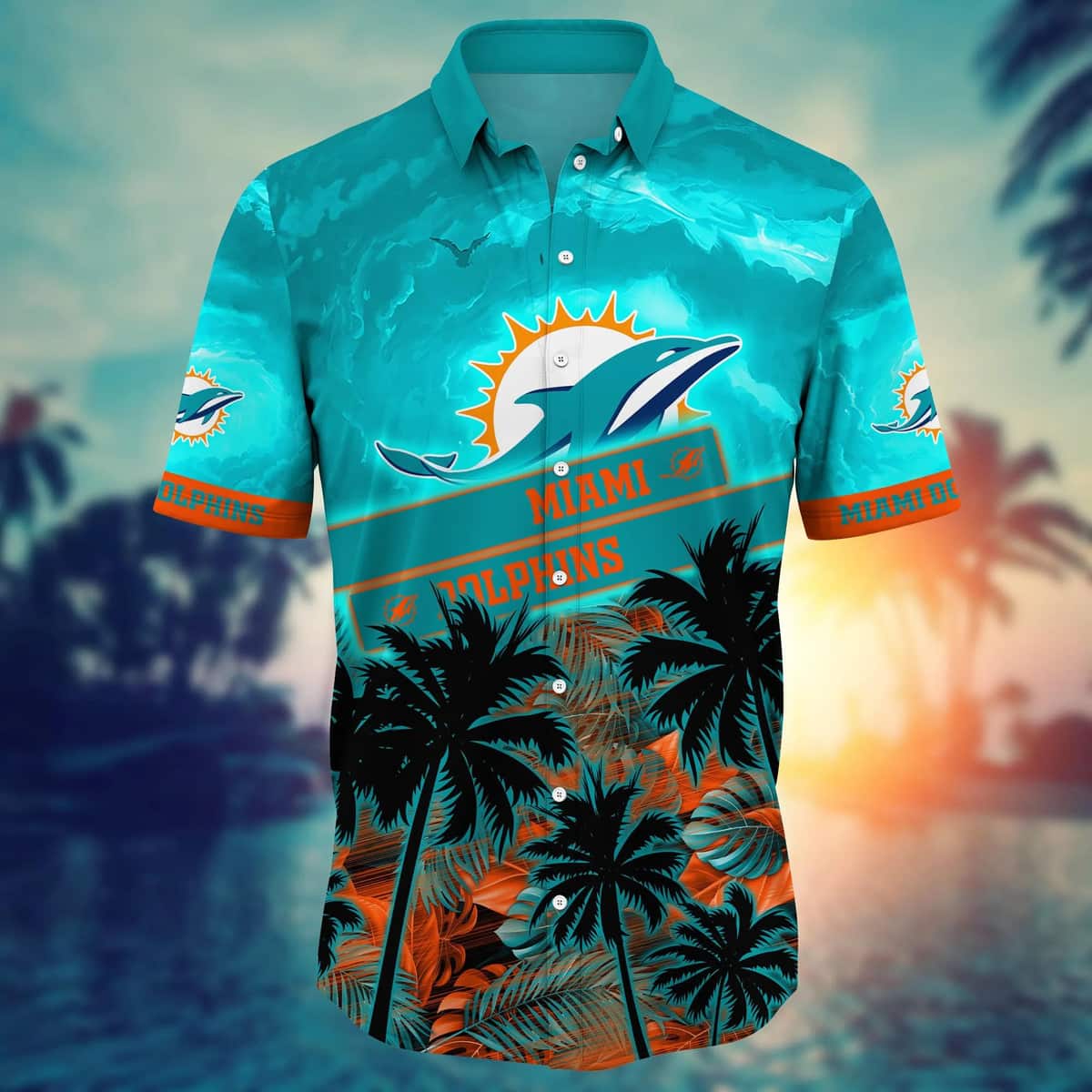 Vintage Aloha NFL Miami Dolphins Hawaiian Shirt Summer Vacation Gift Vintage Aloha NFL Miami Dolphins Hawaiian Shirt Summer Vacation Gift