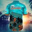 Vintage Aloha NFL Miami Dolphins Hawaiian Shirt Summer Vacation Gift
