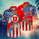 NCAA Utah Utes Hawaiian Shirt Independence Day Summer Aloha