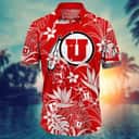 NCAA Utah Utes Hawaiian Shirt Gift For Beach Lovers NCAA Utah Utes Hawaiian Shirt Gift For Beach Lovers