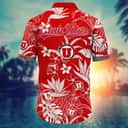NCAA Utah Utes Hawaiian Shirt Gift For Beach Lovers NCAA Utah Utes Hawaiian Shirt Gift For Beach Lovers