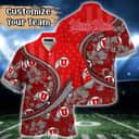 Summer Aloha NCAA Utah Utes Hawaiian Shirt US Flag Custom Name Best Beach Gift Summer Aloha NCAA Utah Utes Hawaiian Shirt US Flag Custom Name Best Beach Gift
