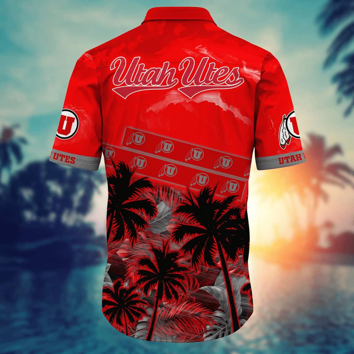 Vintage Aloha NCAA Utah Utes Hawaiian Shirt Summer Gift For Friend Vintage Aloha NCAA Utah Utes Hawaiian Shirt Summer Gift For Friend