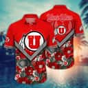 NCAA Utah Utes Hawaiian Shirt Trendy Summer Gift NCAA Utah Utes Hawaiian Shirt Trendy Summer Gift