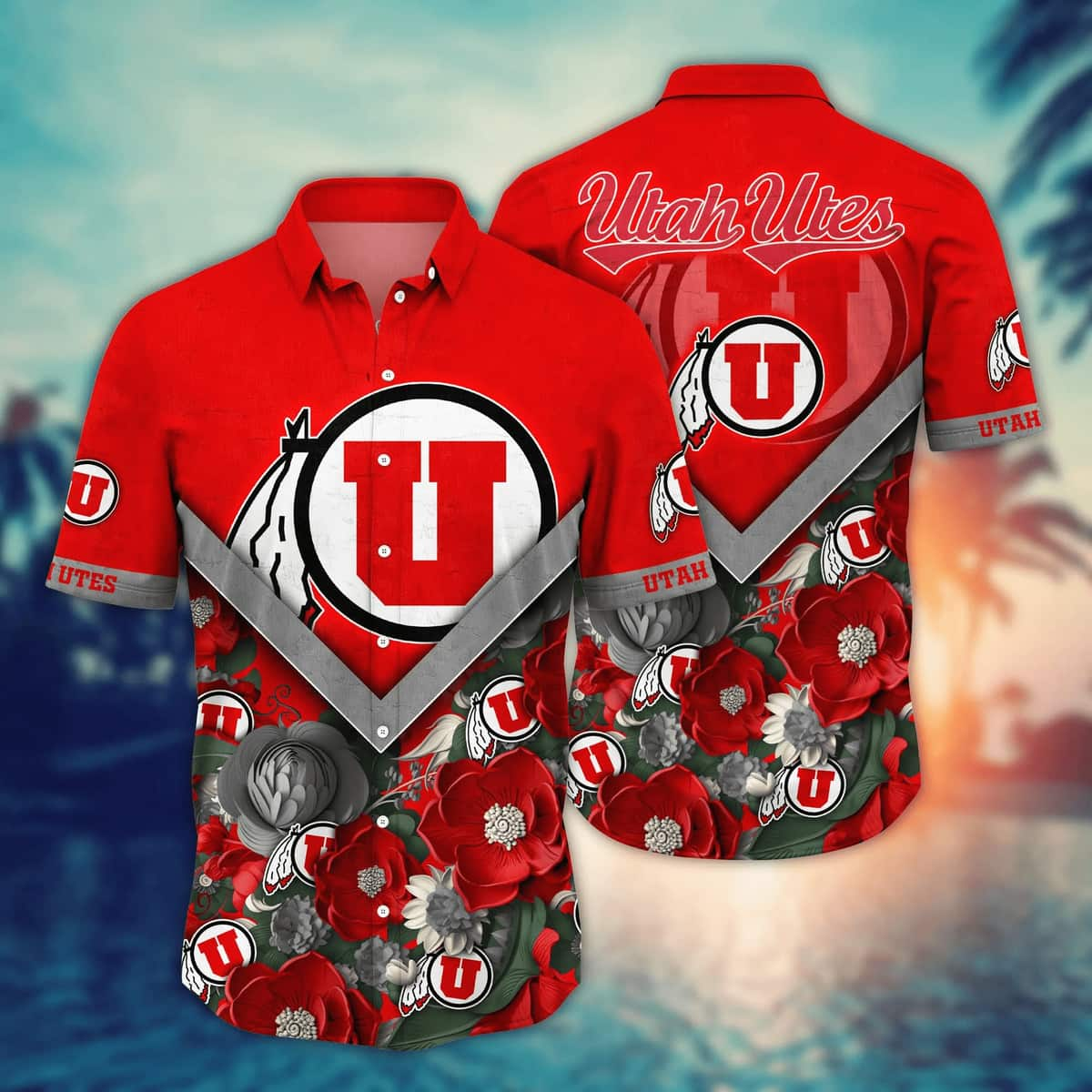 NCAA Utah Utes Hawaiian Shirt Trendy Summer Gift