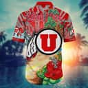 NCAA Utah Utes Hawaiian Shirt Summer Gift For Friends NCAA Utah Utes Hawaiian Shirt Summer Gift For Friends