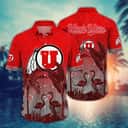Vintage Aloha NCAA Utah Utes Hawaiian Shirt Beach Gift For Him Vintage Aloha NCAA Utah Utes Hawaiian Shirt Beach Gift For Him