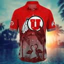 Vintage Aloha NCAA Utah Utes Hawaiian Shirt Beach Gift For Him Vintage Aloha NCAA Utah Utes Hawaiian Shirt Beach Gift For Him