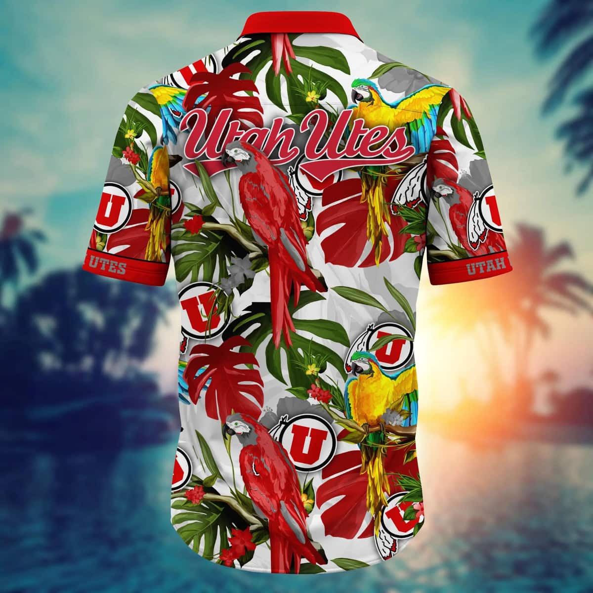 Colorful Aloha NCAA Utah Utes Hawaiian Shirt Summer Vacation Gift Colorful Aloha NCAA Utah Utes Hawaiian Shirt Summer Vacation Gift