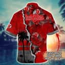 Vintage Aloha NCAA Utah Utes Hawaiian Shirt Custom Name Practical Beach Gift