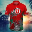 Tropical Aloha NCAA Utah Utes Hawaiian Shirt Summer Gift For Friend
