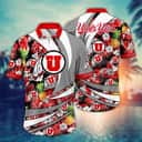 Summer Aloha NCAA Utah Utes Hawaiian Shirt Pineapple Pattern Summer Aloha NCAA Utah Utes Hawaiian Shirt Pineapple Pattern