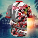 Summer Aloha NCAA Utah Utes Hawaiian Shirt Pineapple Pattern