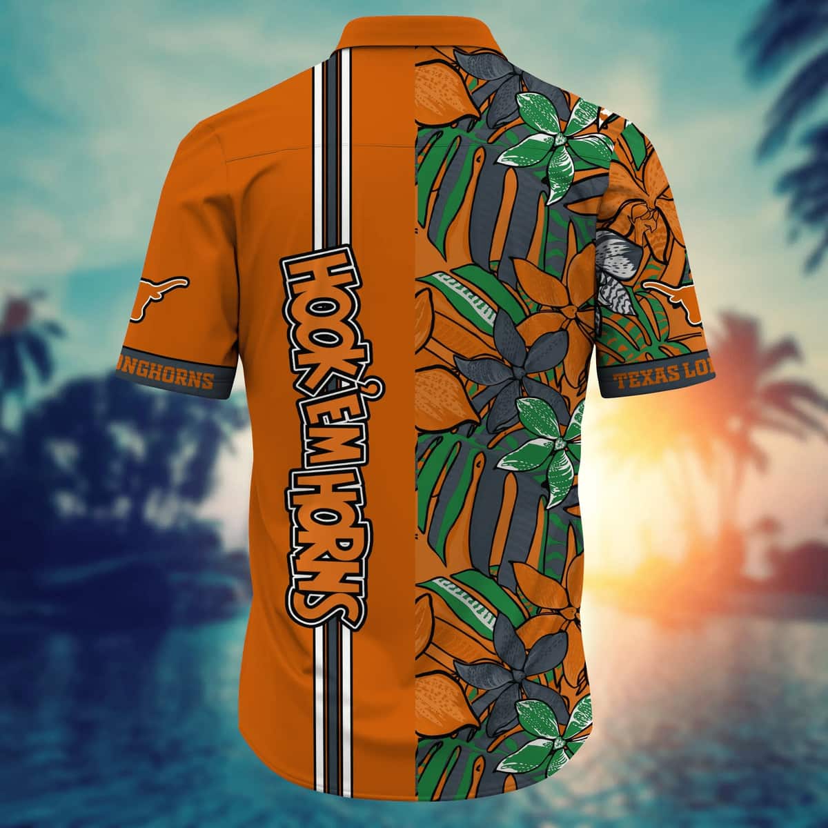 NCAA Texas Longhorns Hawaiian Shirt Gift For Beach Lovers NCAA Texas Longhorns Hawaiian Shirt Gift For Beach Lovers