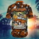 NCAA Texas Longhorns Hawaiian Shirt Tropical Palm Leaves Beach Lovers Gift NCAA Texas Longhorns Hawaiian Shirt Tropical Palm Leaves Beach Lovers Gift