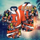 NCAA Illinois Fighting Illini Hawaiian Shirt Tropical Fruit Pattern Beach Lovers Gift