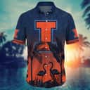 Tropical Aloha NCAA Illinois Fighting Illini Hawaiian Shirt Beach Gift For Him Tropical Aloha NCAA Illinois Fighting Illini Hawaiian Shirt Beach Gift For Him