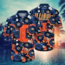 Floral Aloha NCAA Illinois Fighting Illini Hawaiian Shirt Trendy Summer Gift Floral Aloha NCAA Illinois Fighting Illini Hawaiian Shirt Trendy Summer Gift