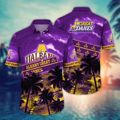 Vintage Aloha NCAA Albany Great Danes Hawaiian Shirt Summer Holiday Gift Vintage Aloha NCAA Albany Great Danes Hawaiian Shirt Summer Holiday Gift
