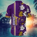 Floral Aloha NCAA Albany Great Danes Hawaiian Shirt Beach Vacation Gift
