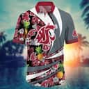 Summer Aloha NCAA Washington State Cougars Hawaiian Shirt Pineapple Pattern Summer Aloha NCAA Washington State Cougars Hawaiian Shirt Pineapple Pattern