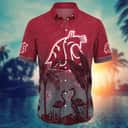 Vintage Aloha NCAA Washington State Cougars Hawaiian Shirt Best Beach Gift Vintage Aloha NCAA Washington State Cougars Hawaiian Shirt Best Beach Gift