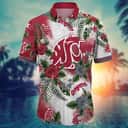 Floral Aloha NCAA Washington State Cougars Hawaiian Shirt Best Beach Gift Floral Aloha NCAA Washington State Cougars Hawaiian Shirt Best Beach Gift