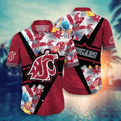 NCAA Washington State Cougars Hawaiian Shirt Summer Vacation Gift