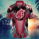 NCAA Washington State Cougars Hawaiian Shirt Practical Beach Gift