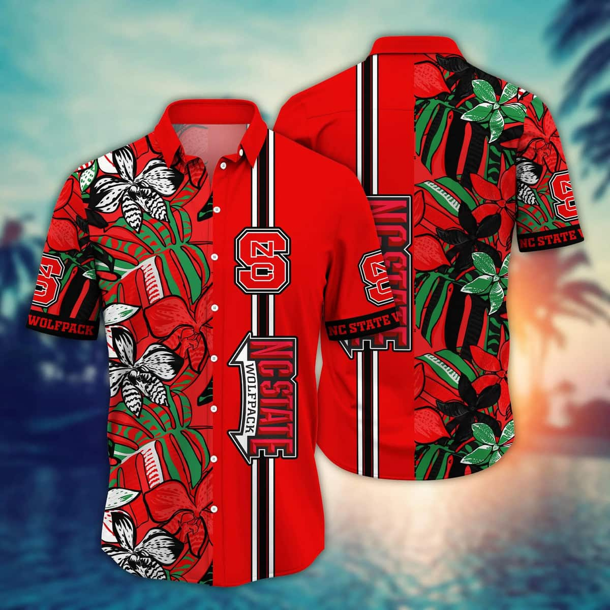 NCAA NC State Wolfpack Hawaiian Shirt Beach Vacation Gift