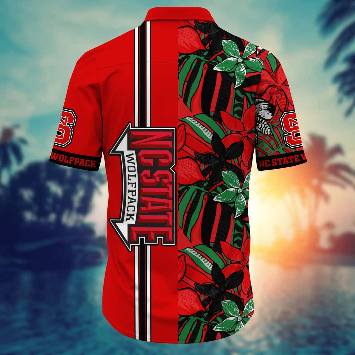 NCAA NC State Wolfpack Hawaiian Shirt Beach Vacation Gift NCAA NC State Wolfpack Hawaiian Shirt Beach Vacation Gift