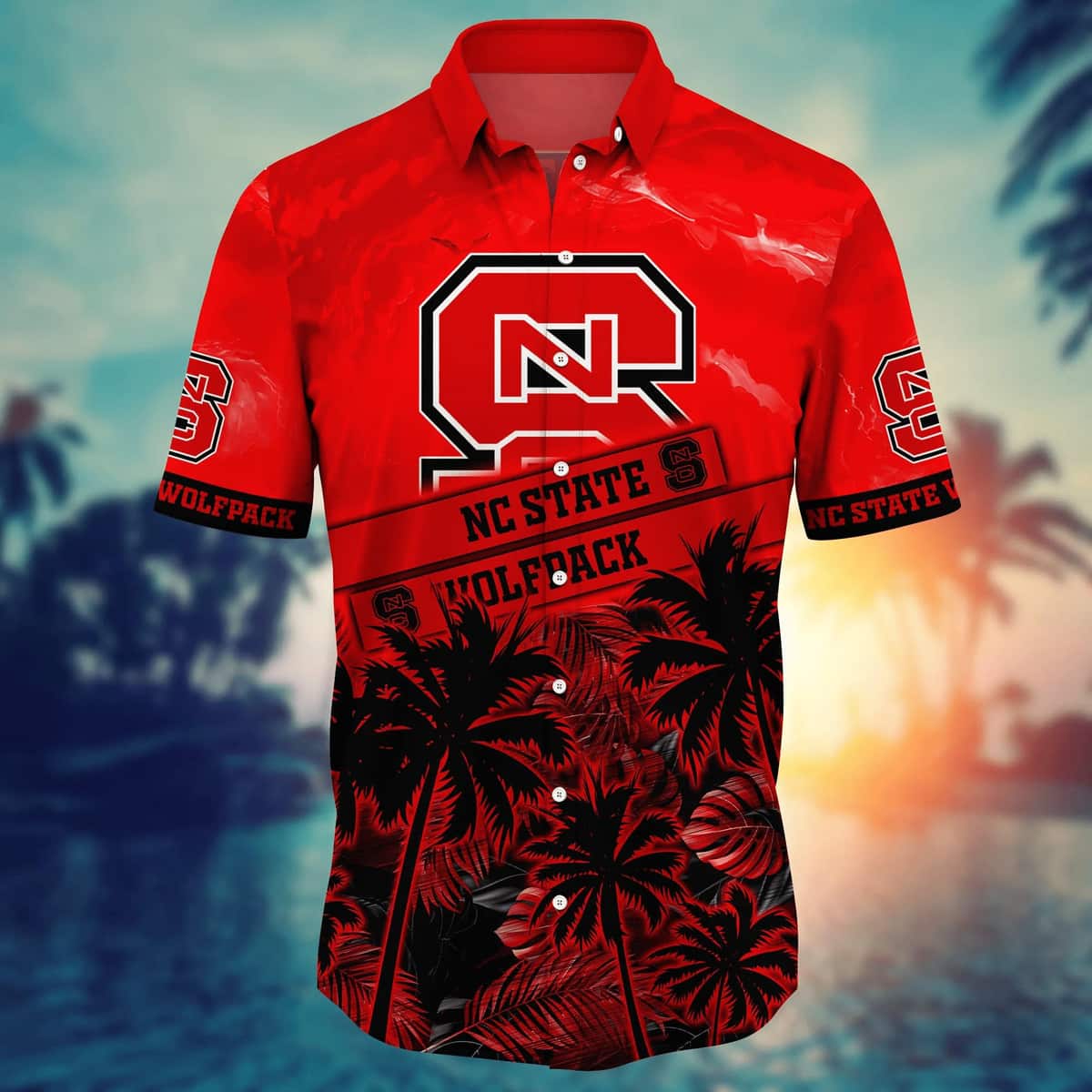 Vintage Aloha NCAA NC State Wolfpack Hawaiian Shirt Trendy Summer Gift Vintage Aloha NCAA NC State Wolfpack Hawaiian Shirt Trendy Summer Gift