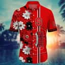 Floral Aloha NCAA NC State Wolfpack Hawaiian Shirt Practical Beach Gift