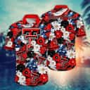 Floral Aloha NCAA Texas Tech Red Raiders Hawaiian Shirt Independence Day Floral Aloha NCAA Texas Tech Red Raiders Hawaiian Shirt Independence Day