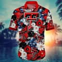 Floral Aloha NCAA Texas Tech Red Raiders Hawaiian Shirt Independence Day Floral Aloha NCAA Texas Tech Red Raiders Hawaiian Shirt Independence Day