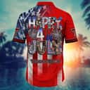 NCAA Texas Tech Red Raiders Hawaiian Shirt Happy 4th Of July NCAA Texas Tech Red Raiders Hawaiian Shirt Happy 4th Of July
