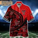 NCAA Texas Tech Red Raiders Hawaiian Shirt Custom Name Beach Vacation Gift