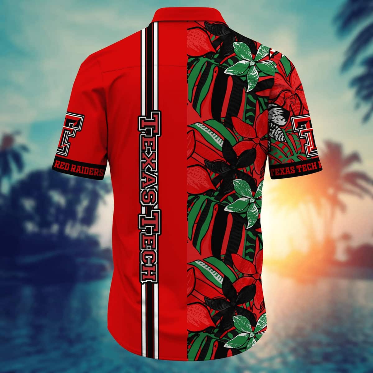 Aloha NCAA Texas Tech Red Raiders Hawaiian Shirt Summer Gift For Friend Aloha NCAA Texas Tech Red Raiders Hawaiian Shirt Summer Gift For Friend