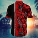 Floral Aloha NCAA Texas Tech Red Raiders Hawaiian Shirt Beach Gift For Friend