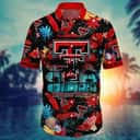 Summer Aloha NCAA Texas Tech Red Raiders Hawaiian Shirt Practical Beach Gift